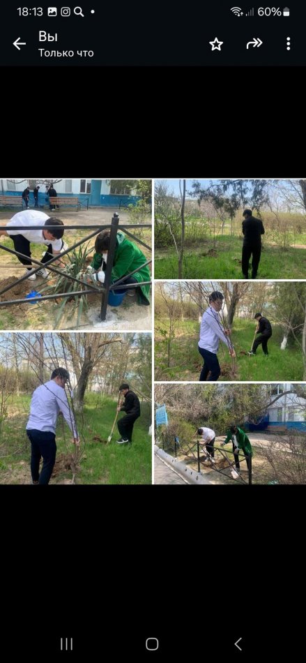 “Менің ағашым” атты ағаш отырғызу акциясын өткізді.