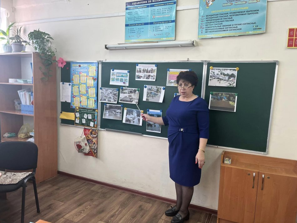 “СУ ТАСҚЫНЫ КЕЗІНДЕГІ ҚАУІПСІЗДІК ШАРАЛАРЫ” ТАҚЫРЫБЫНДА СЫНЫП САҒАТЫ.